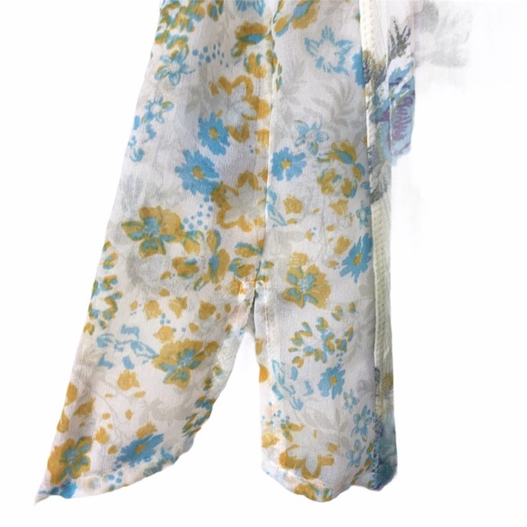 NWT Free People Hold On to Me Floral Long Sleeve Blouse - Small - Picture 4 of 7